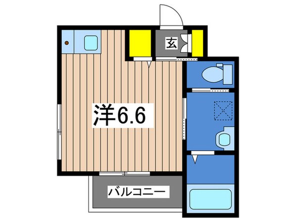 MELDIA保土ヶ谷Ⅱの物件間取画像